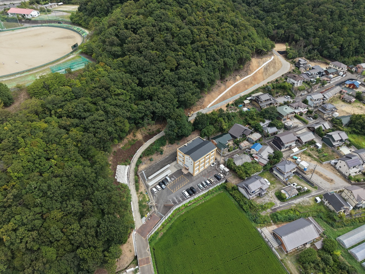 通常砂防工事（事業間連携）（ICT簡易・週休2日・遠隔臨場）（山綱川第6支川）